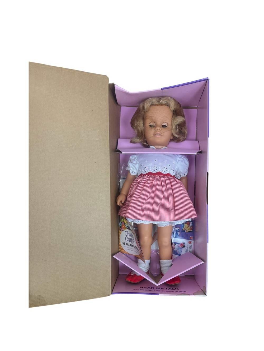 CHATTY CATHY Pull-String Talking Doll by MATTEL; NIB & Collectible